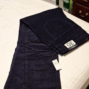 Brand new Women's Navy Corduroy Pants